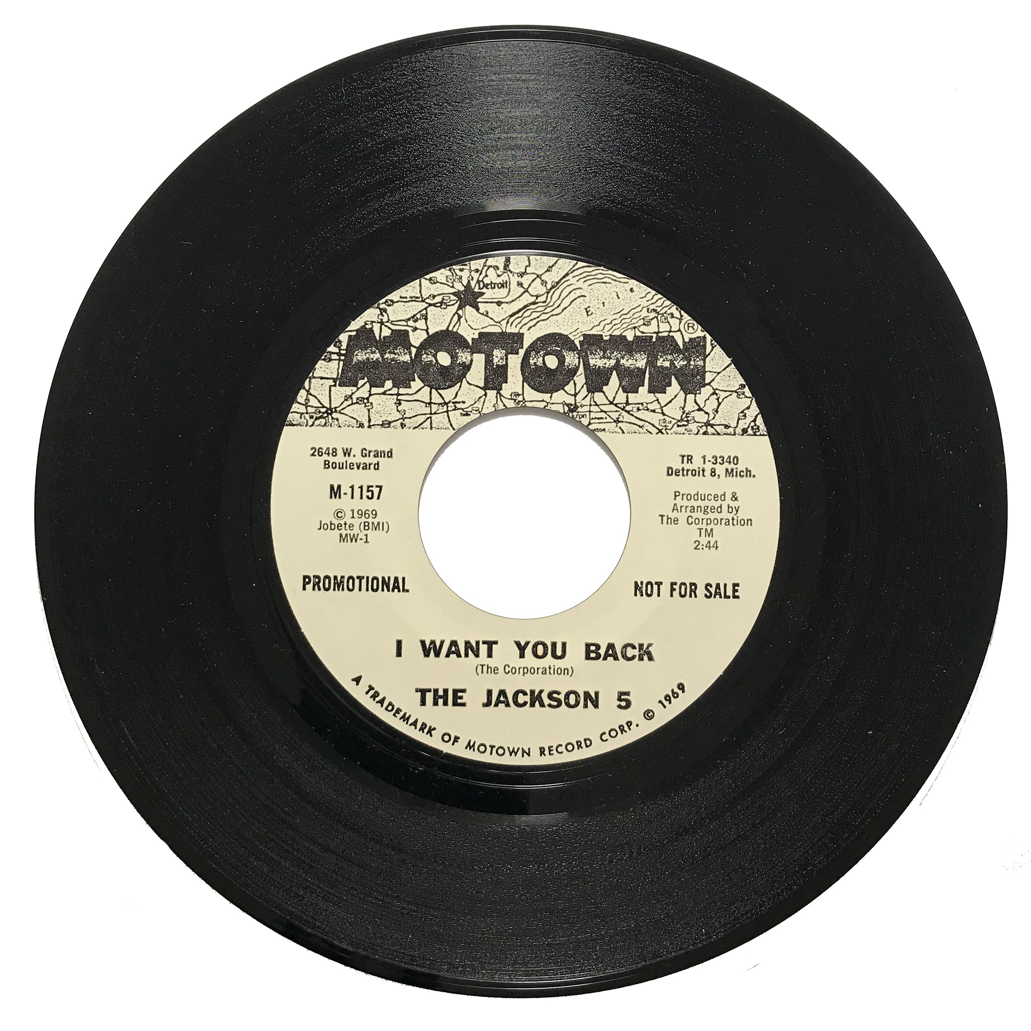 Jackson Five - I Want You Back - Motown 1157 Promo