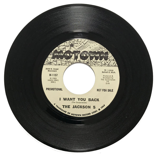 Jackson Five - I Want You Back - Motown 1157 Promo