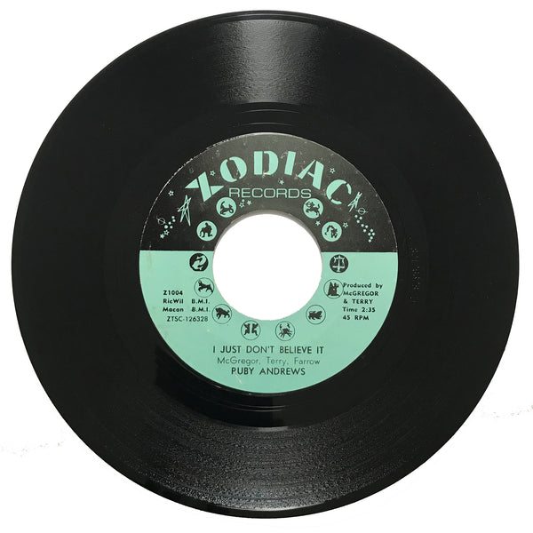 Ruby Andrews - Casanova / I Just Don't Believe It - Zodiac 1004