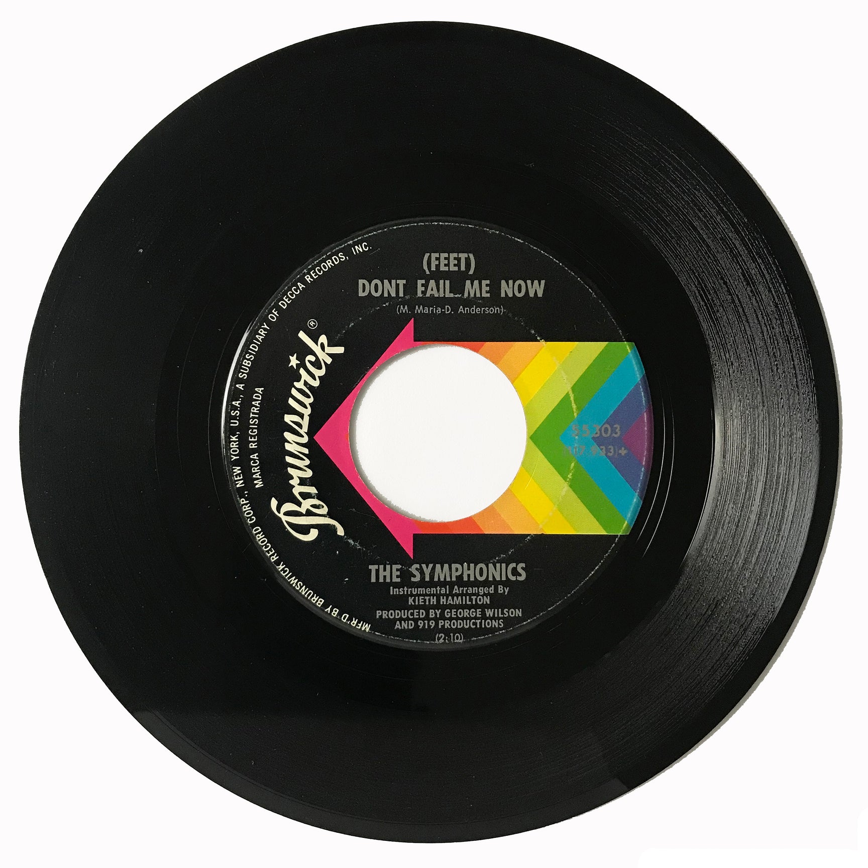 Symphonics Feet Dont Fail Me Now Inksplat Records