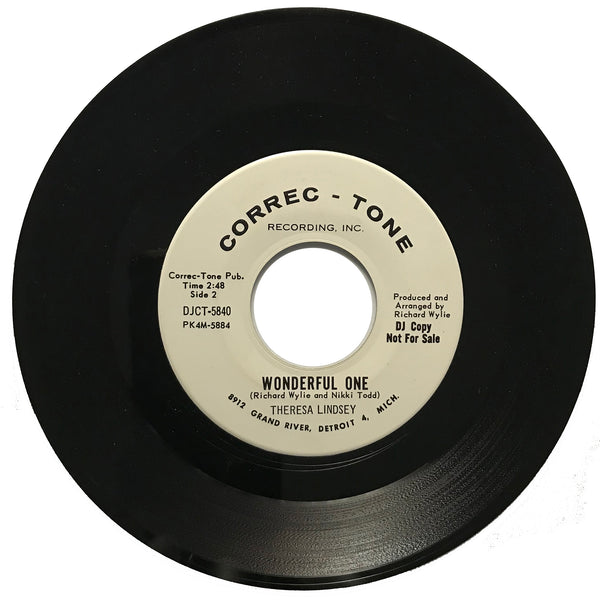 Theresa-Lindsey-Wonderful-One-Correctone-5840-Northern-Soul